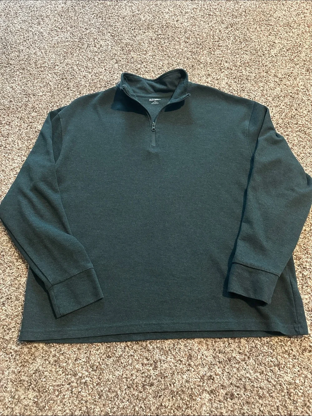 Men's Sweaters 1/4 Zip Pullover Sonoma & Old Navy - Bundle of 2 - Size XL
